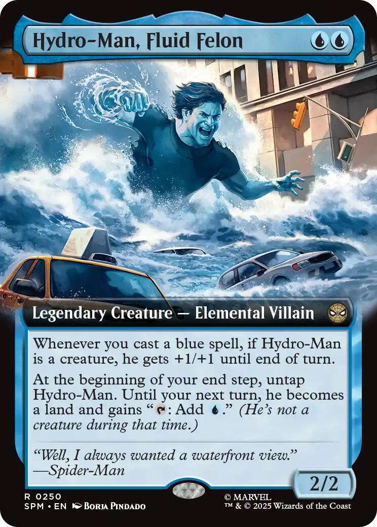 Hydro-Man, Fluid Felon (Extended Art) [SPM - 250] - Shippin Texas