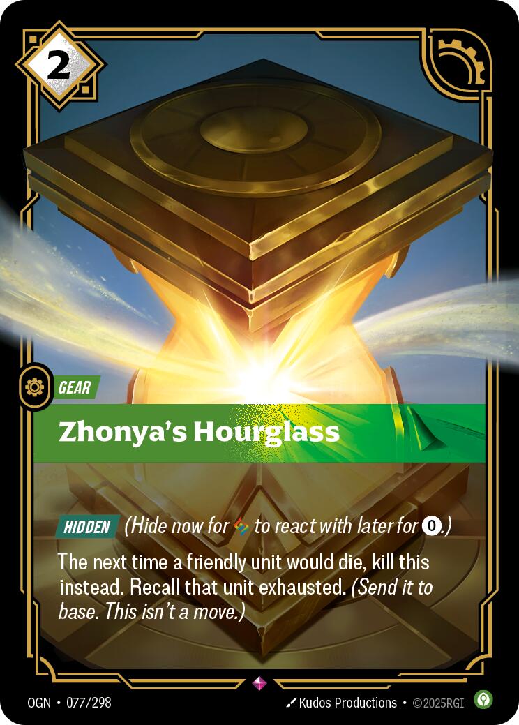 Zhonya's Hourglass [OGN - 077/298] - Shippin Texas