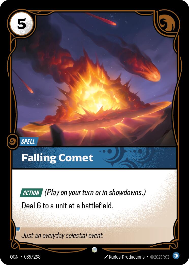 Falling Comet