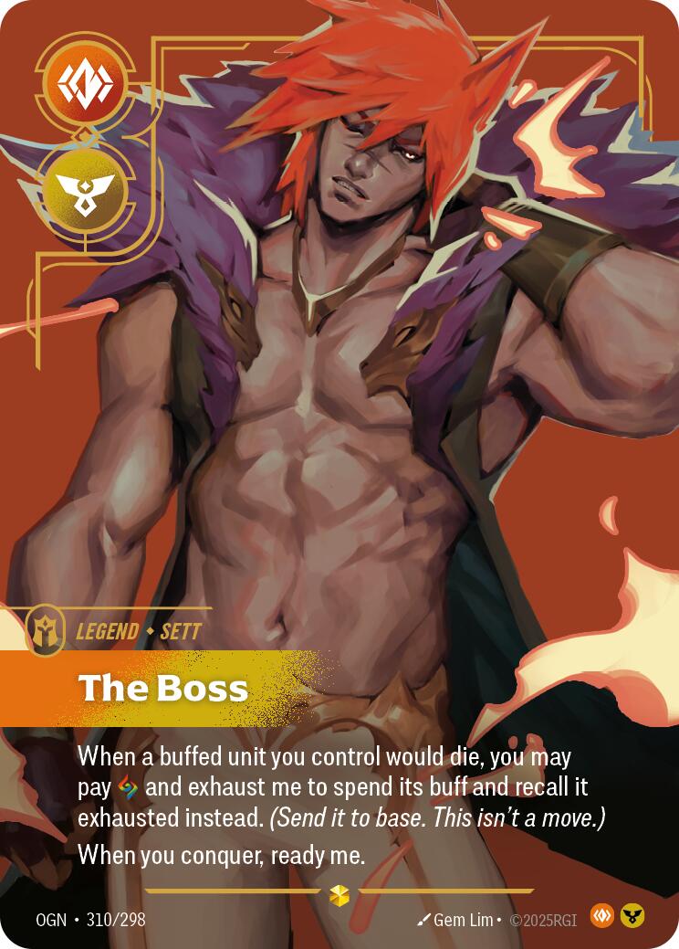 Sett, The Boss (Overnumbered)