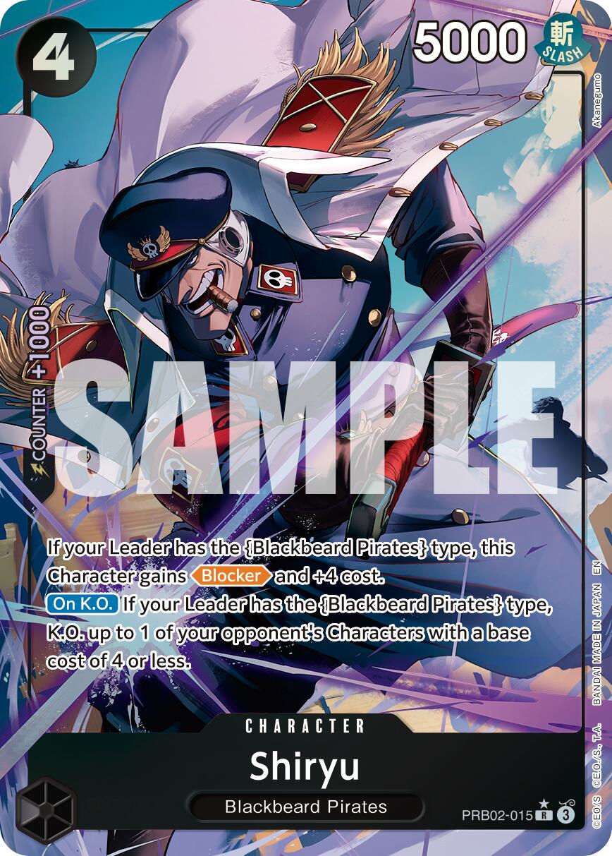 Shiryu (Alternate Art) [PRB-02 - PRB02-015] - Shippin Texas