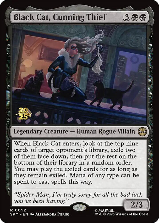 Black Cat, Cunning Thief [PRE - 52] - Shippin Texas