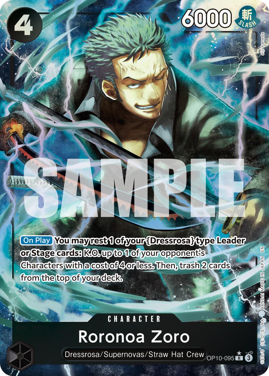 Roronoa Zoro - OP10-095 (Alternate Art) [PRB-02 - OP10-095] - Shippin Texas