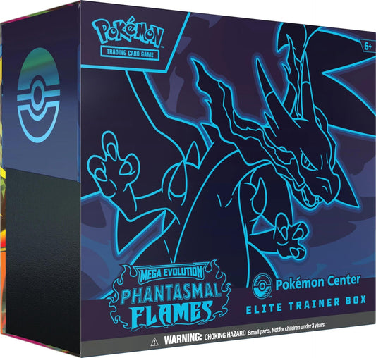 Phantasmal Flames Pokemon Center Elite Trainer Box (Exclusive) [PFL] - Shippin Texas