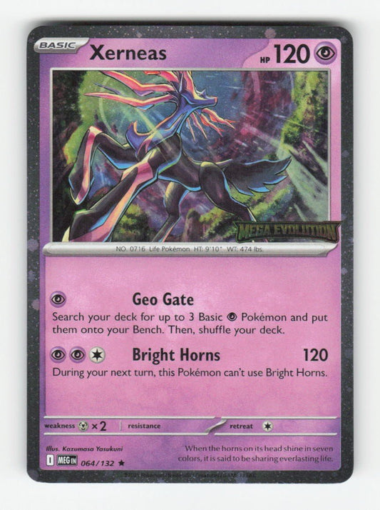 Xerneas (Mega Evolution Stamped) [MCAP - 064/132] - Shippin Texas