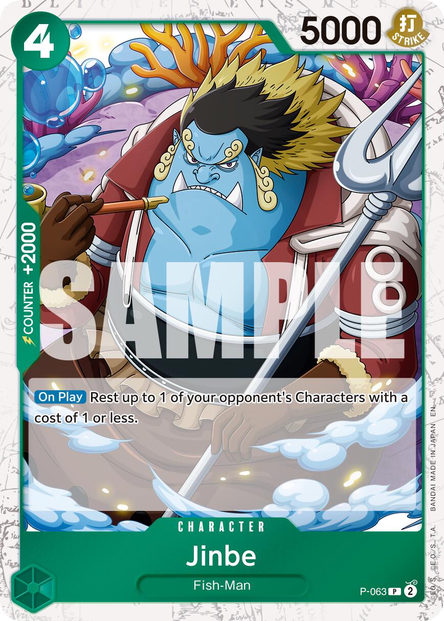 Jinbe - P-063 (Pirate Foil) [PRB-02 - P-063] - Shippin Texas