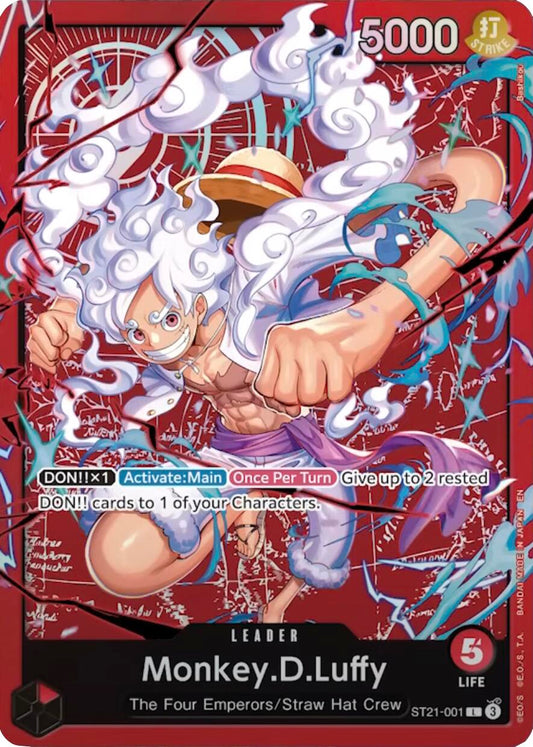 Monkey.D.Luffy - ST21-001 (Luffy Deck) [LT-01 - ST21-001] - Shippin Texas