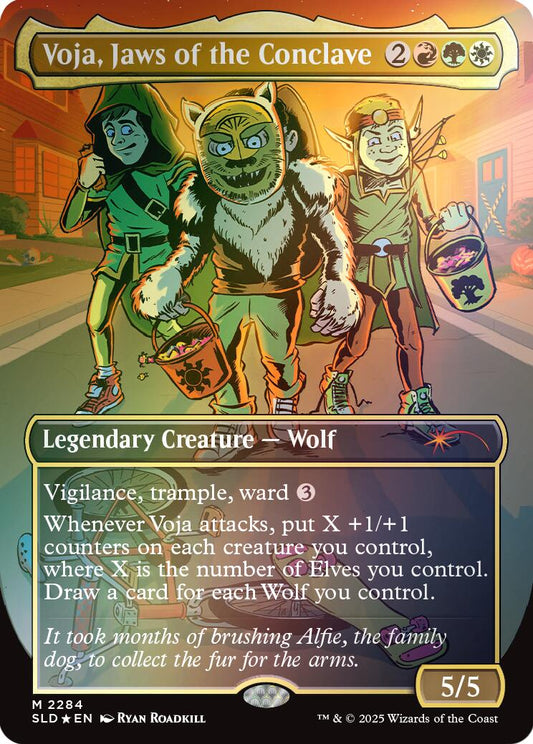 Voja, Jaws of the Conclave (Rainbow Foil) [SLD - 2284] - Shippin Texas