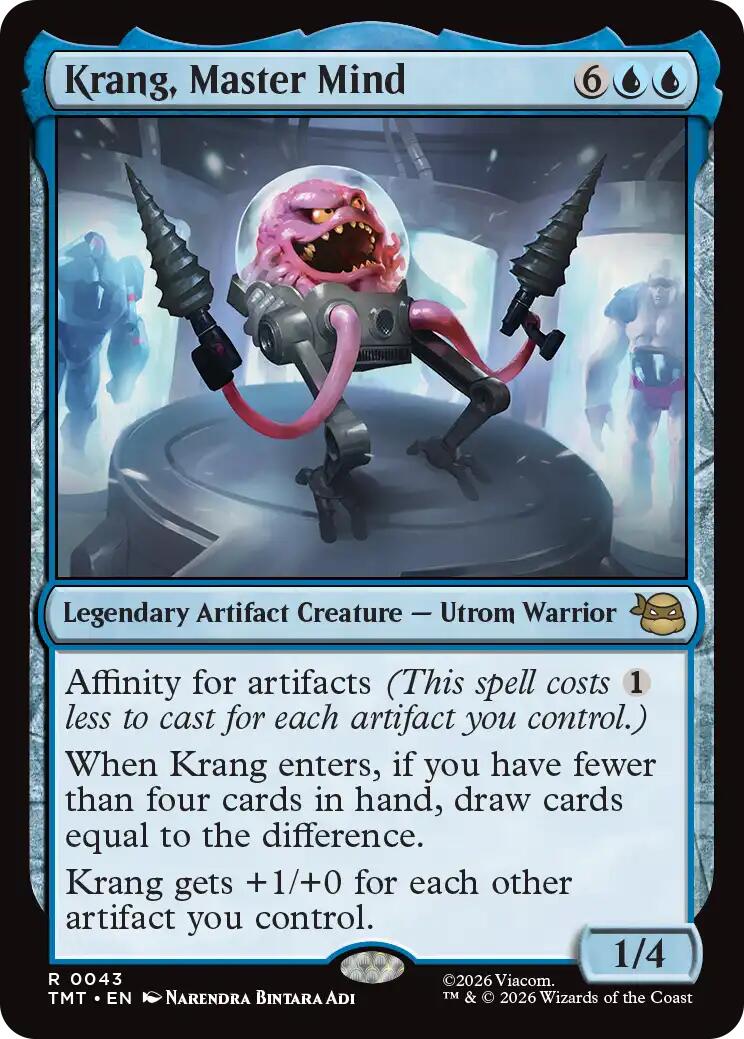 Krang, Master Mind [TMT - 43] - Shippin Texas
