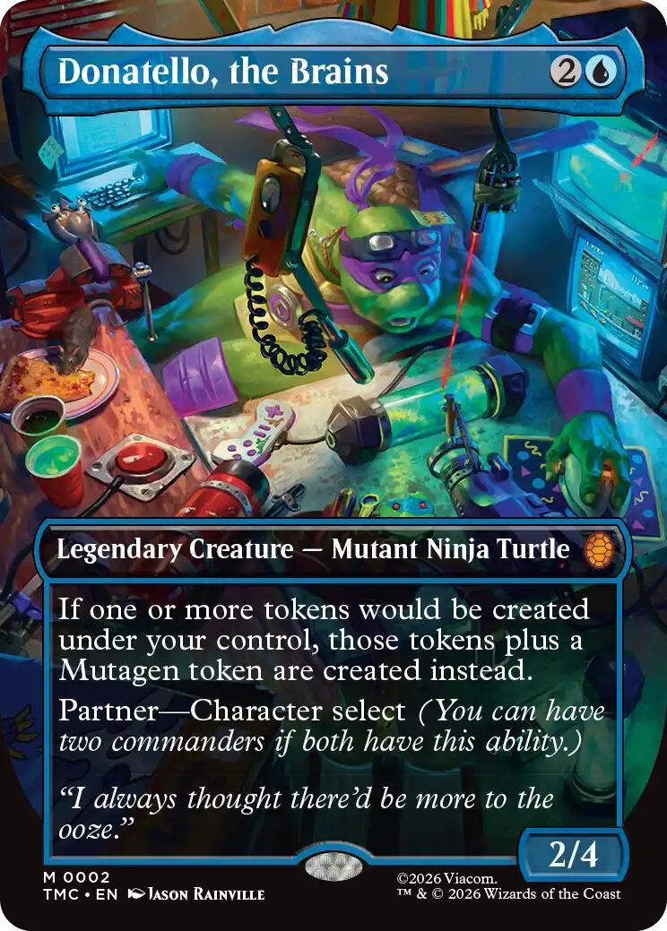 Donatello, the Brains (0002) (Borderless) [TMC - 2] - Shippin Texas