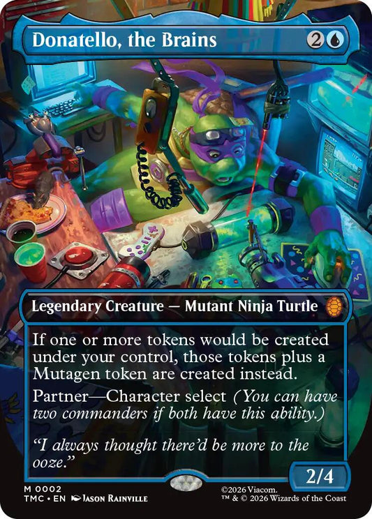 Donatello, the Brains (0002) (Borderless) [TMC - 2] - Shippin Texas