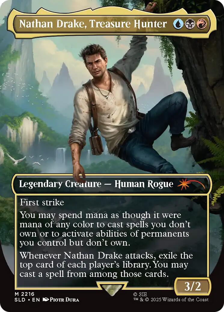 Nathan Drake, Treasure Hunter [SLD - 2216] - Shippin Texas