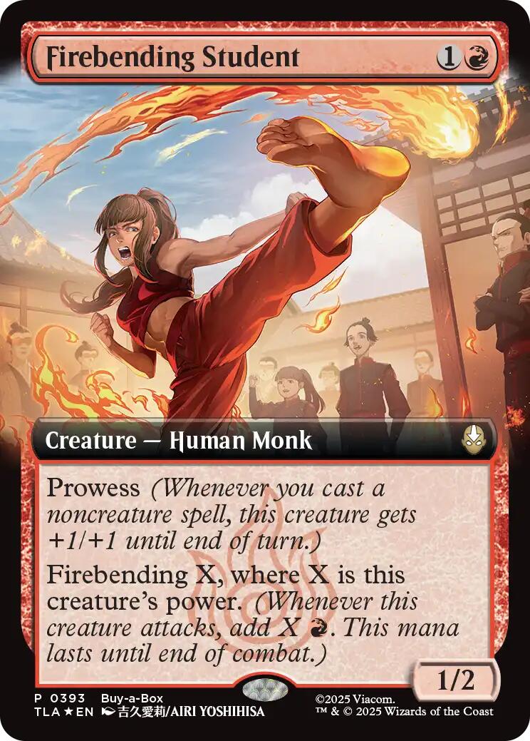 Firebending Student (Extended Art) [BABP - 393] - Shippin Texas