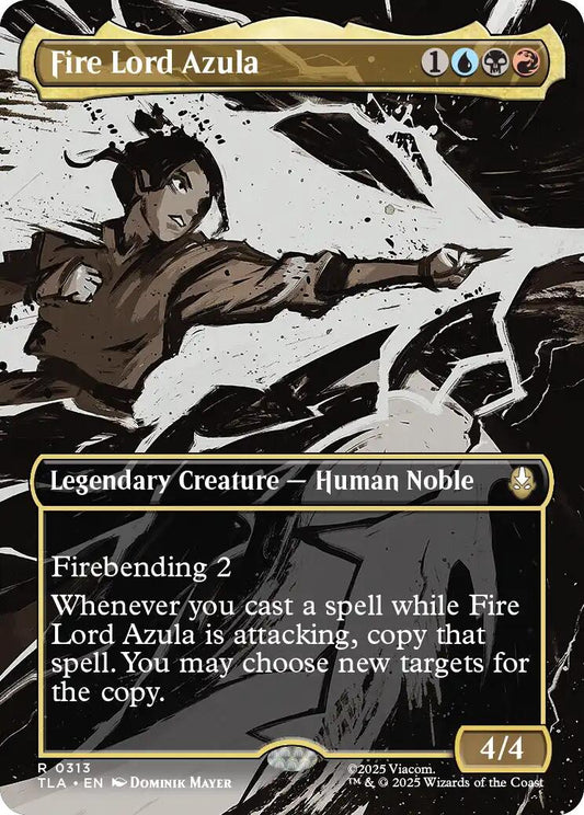 Fire Lord Azula (0313) (Borderless) [TLA - 313] - Shippin Texas