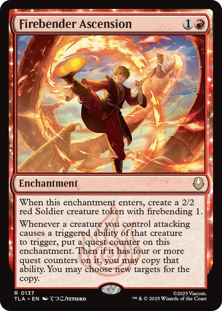 Firebender Ascension [TLA - 137] - Shippin Texas