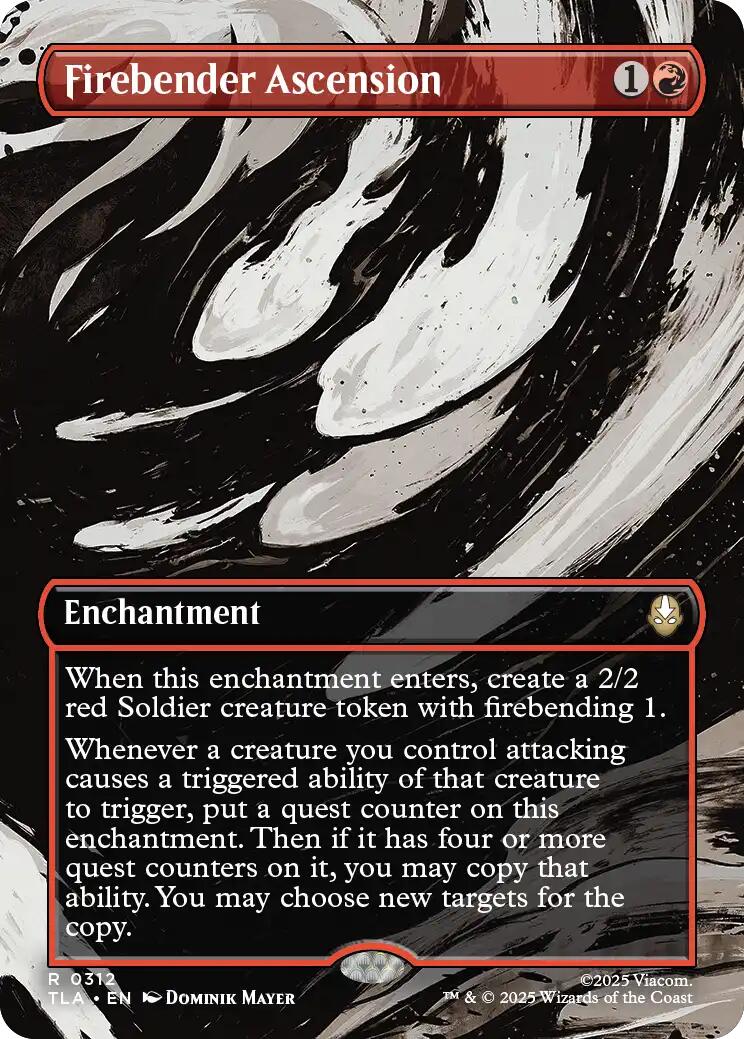 Firebender Ascension (Borderless) [TLA - 312] - Shippin Texas