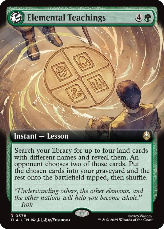 Elemental Teachings (Extended Art) [TLA - 378] - Shippin Texas