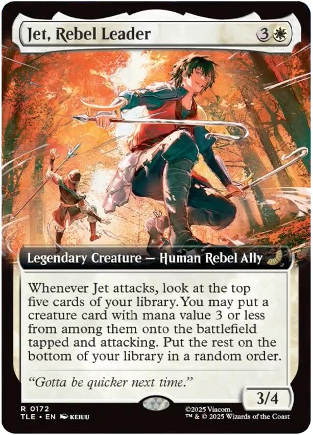 Jet, Rebel Leader (Extended Art) [TLE - 172] - Shippin Texas
