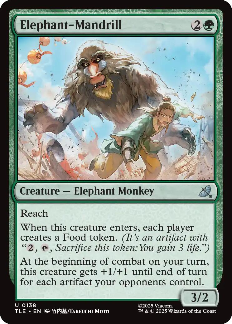 Elephant-Mandrill [TLE - 138] - Shippin Texas