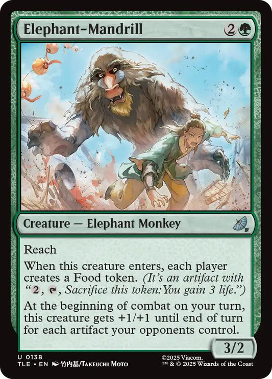 Elephant-Mandrill [TLE - 138] - Shippin Texas