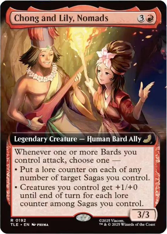 Chong and Lily, Nomads (Extended Art) [TLE - 192] - Shippin Texas