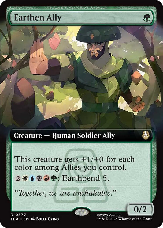 Earthen Ally (Extended Art) [TLA - 377] - Shippin Texas