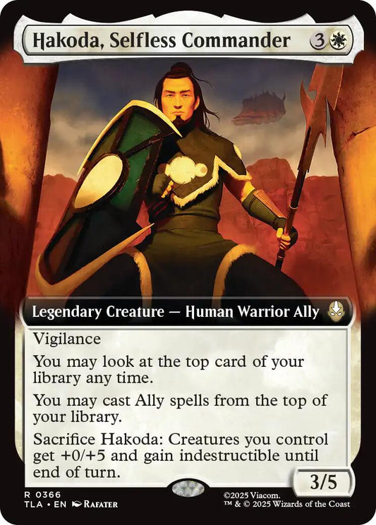 Hakoda, Selfless Commander (Extended Art) [TLA - 366] - Shippin Texas
