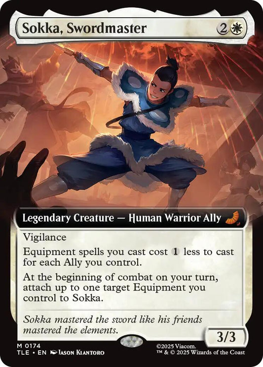 Sokka, Swordmaster (Extended Art) [TLE - 174] - Shippin Texas
