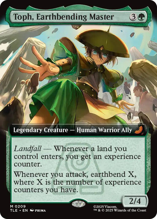 Toph, Earthbending Master (Extended Art) [TLE - 209] - Shippin Texas