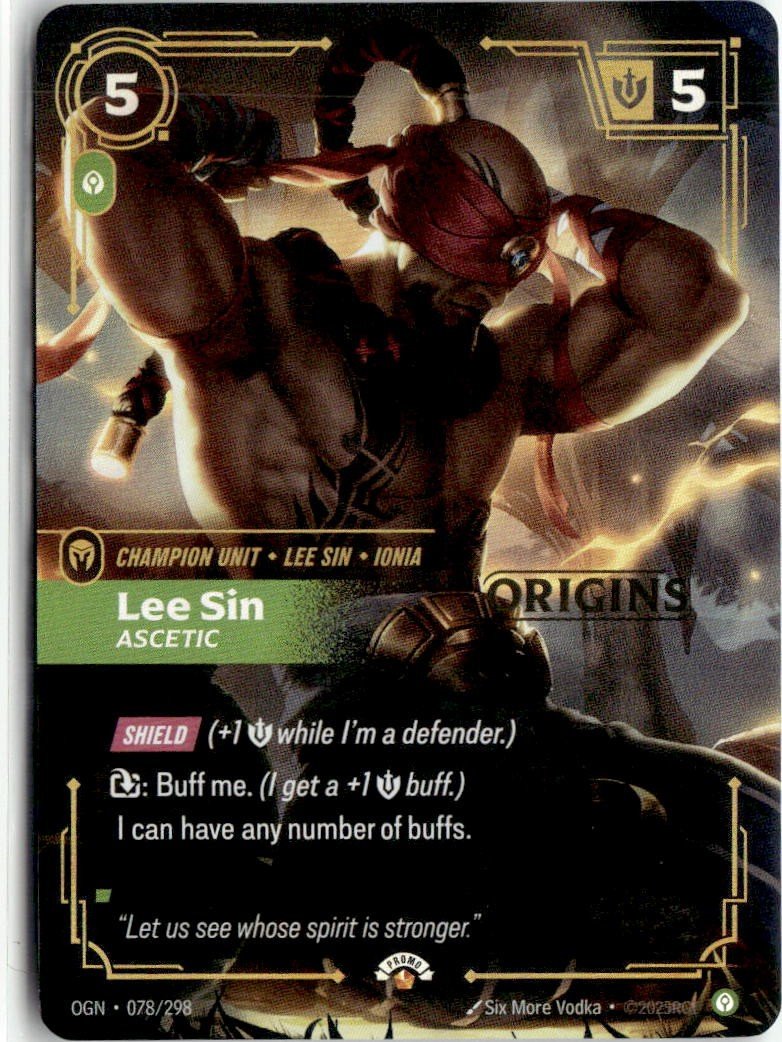Lee Sin, Ascetic [OPP - 078/298] - Shippin Texas