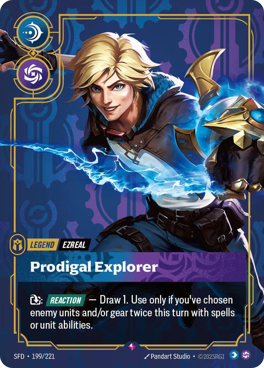 Ezreal - Prodigal Explorer [SFD - 199/221] - Shippin Texas