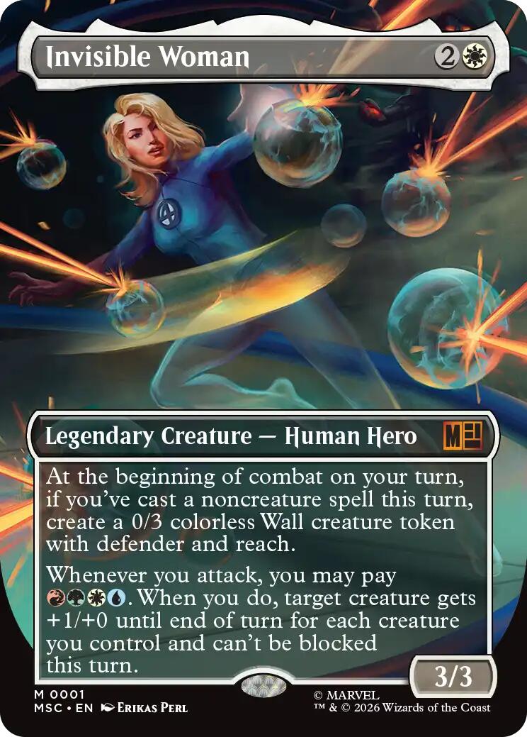 Invisible Woman (Borderless) [MSC - 1] - Shippin Texas