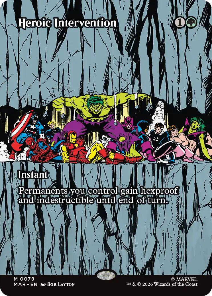 Heroic Intervention (0078) (Borderless) [MAR - 78] - Shippin Texas