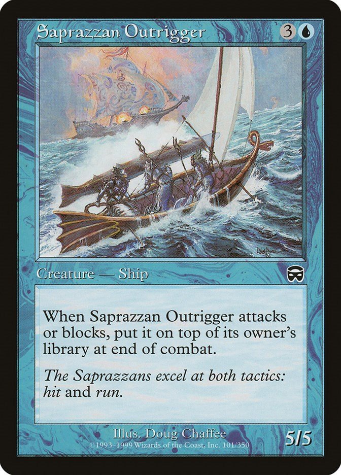 Saprazzan Outrigger [MMQ - 101] - Shippin Texas