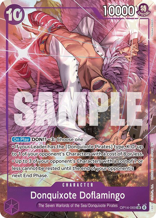 Donquixote Doflamingo - OP14-069 (Alternate Art) [OP14 - OP14-069] - Shippin Texas