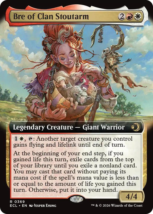 Bre of Clan Stoutarm (Extended Art) [ECL - 369] - Shippin Texas