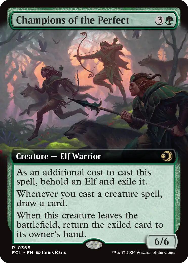 Champions of the Perfect (Extended Art) [ECL - 365] - Shippin Texas