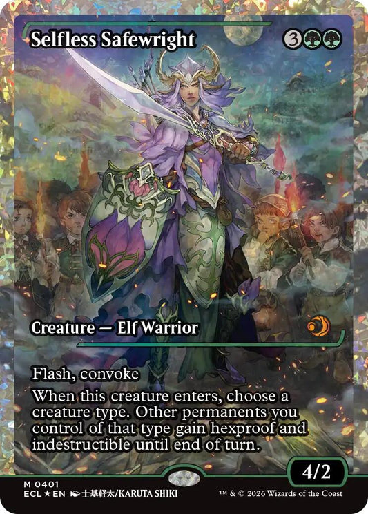 Selfless Safewright (Showcase) (Fracture Foil) [ECL - 401] - Shippin Texas