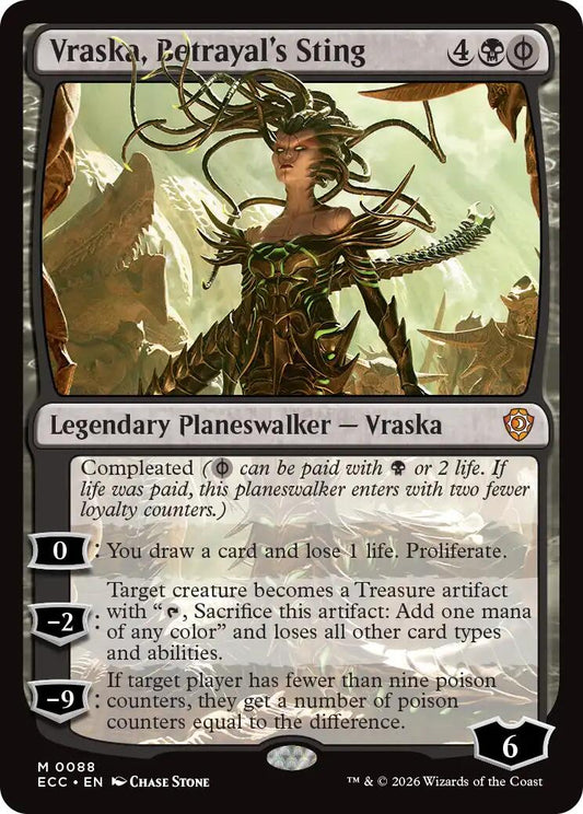 Vraska, Betrayal's Sting [ECC - 88] - Shippin Texas