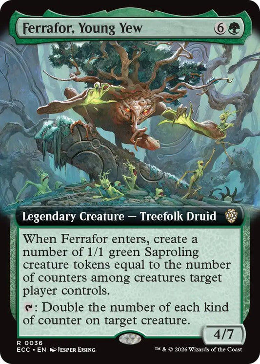 Ferrafor, Young Yew (Extended Art) [ECC - 36] - Shippin Texas