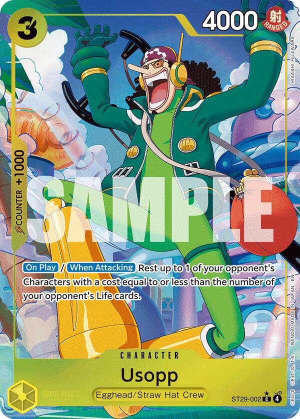 Usopp (Full Art) [ST-29 - ST29-002] - Shippin Texas