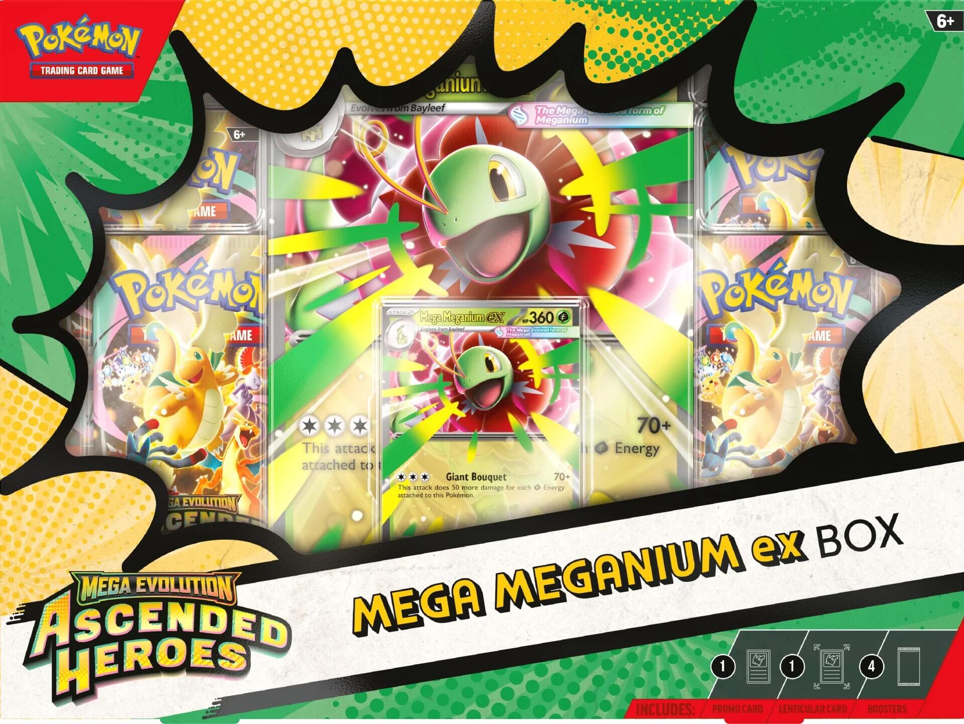 Ascended Heroes Mega Meganium ex Box [ASC] - Shippin Texas