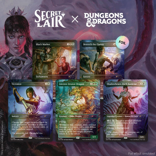 Secret Lair Drop: Secret Lair x Dungeons & Dragons: Shadowheart's Devotion - Traditional Foil Edition [SLD] - Shippin Texas