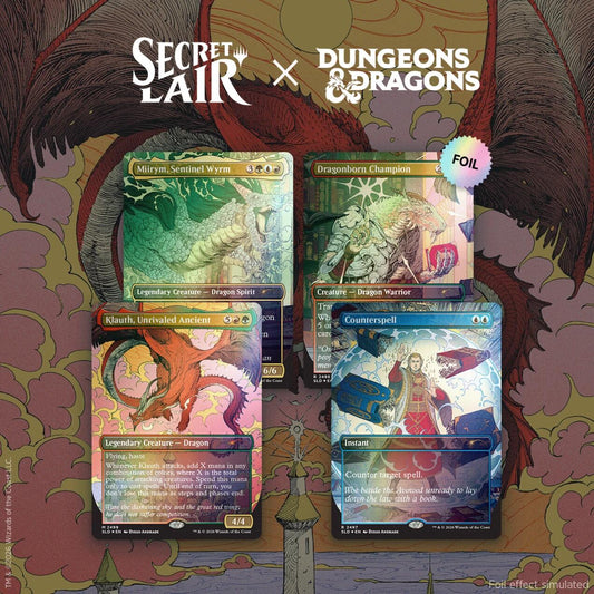 Secret Lair Drop: Secret Lair x Dungeons & Dragons: Whispers in Candlekeep - Foil Edition [SLD] - Shippin Texas