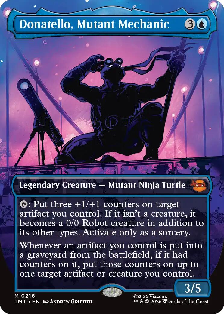Donatello, Mutant Mechanic (Borderless) [TMT - 216] - Shippin Texas