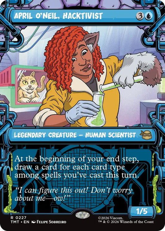 April O'Neil, Hacktivist (0227) (Showcase) [TMT - 227] - Shippin Texas