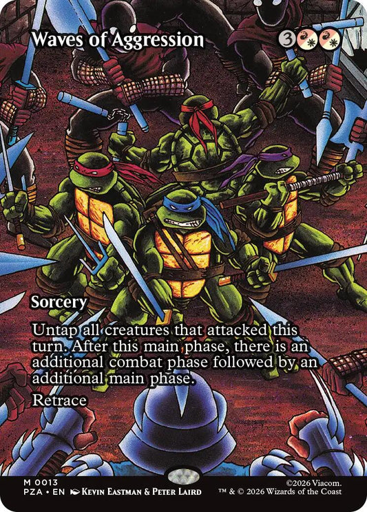 Waves of Aggression (Borderless) [PZA - 13] - Shippin Texas