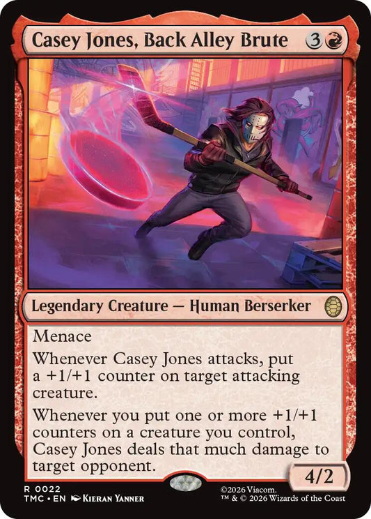 Casey Jones, Back Alley Brute [TMC - 22] - Shippin Texas