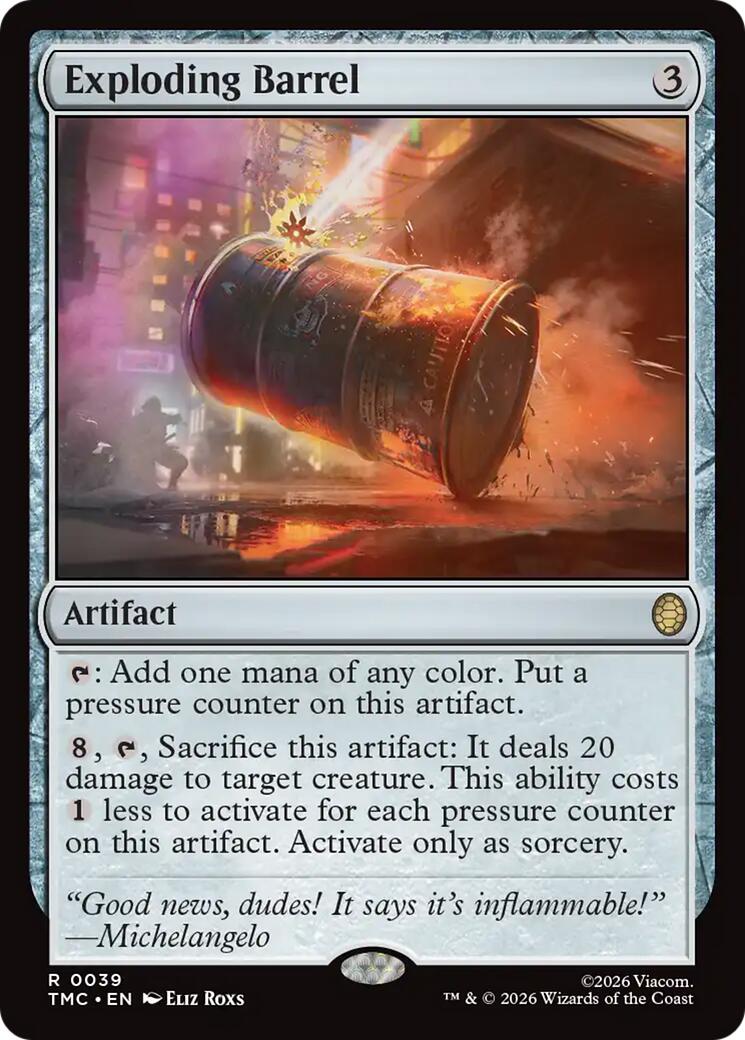 Exploding Barrel [TMC - 39] - Shippin Texas