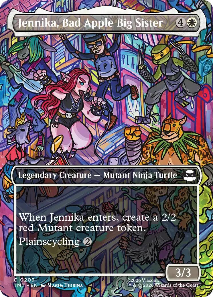 Jennika, Bad Apple Big Sister (Borderless) [TMT - 203] - Shippin Texas